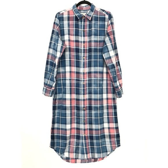 CURRENT/ELLIOTT The Long Shirt Dress | Multi - Picture 3 of 5